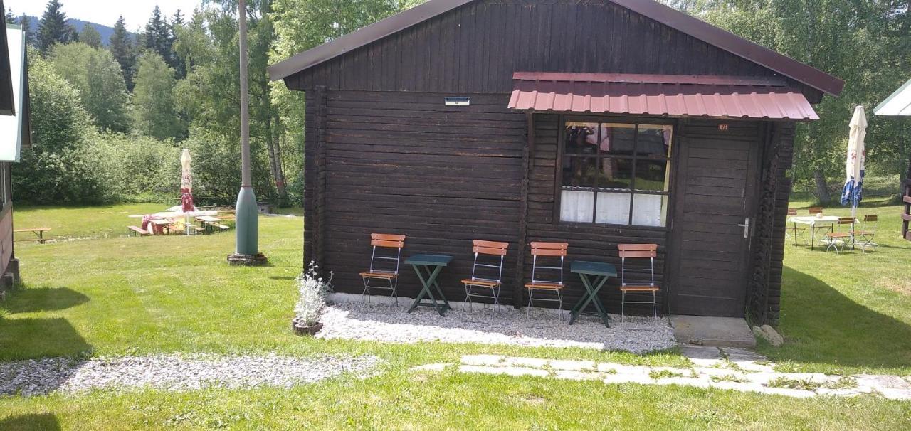 Retro Kemp Pod Boubinem Horní Vltavice 외부 사진