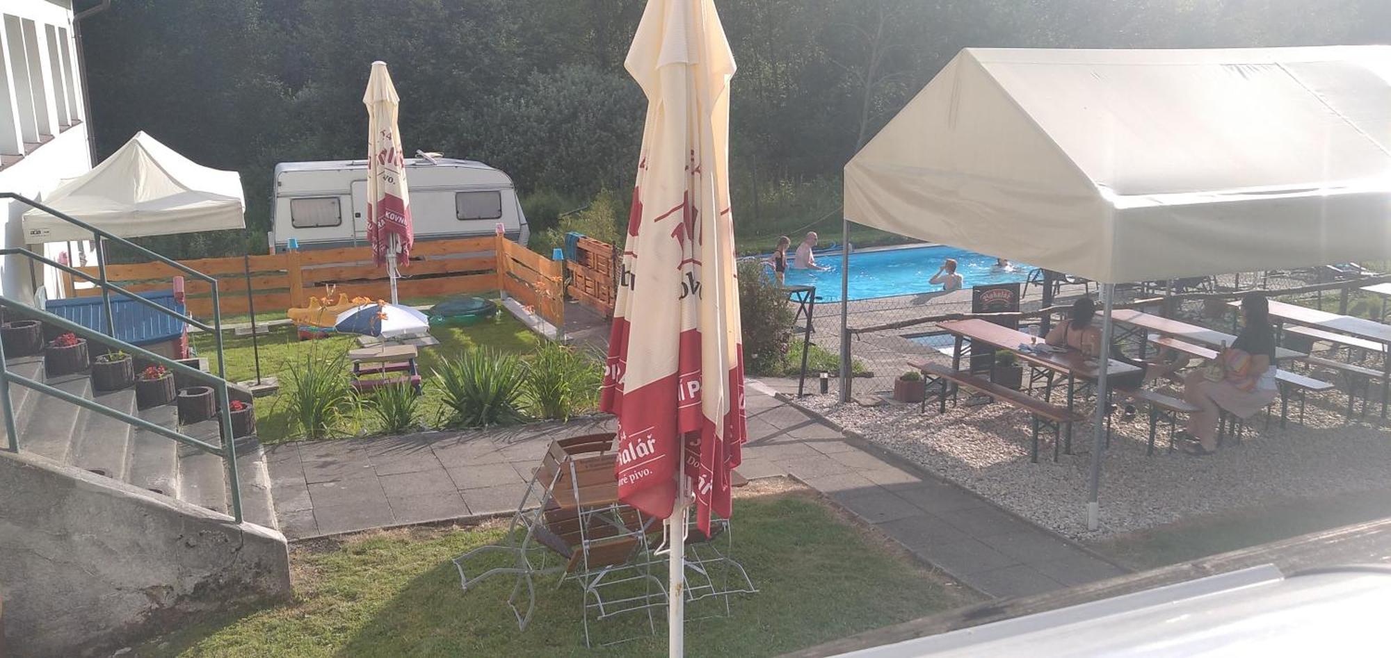 Retro Kemp Pod Boubinem Horní Vltavice 외부 사진